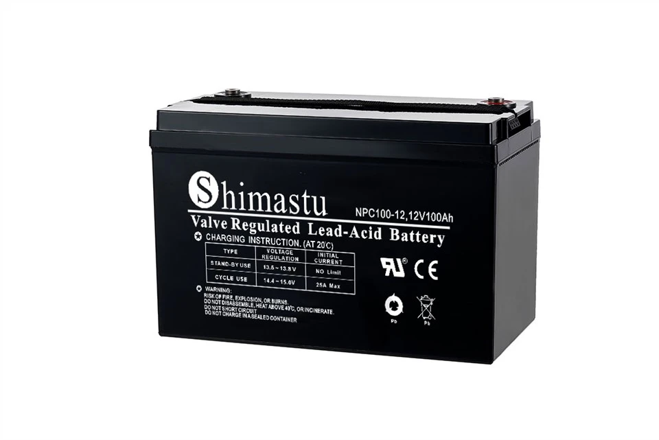 12V100Ah VRLA ডিপ সাইকেল ব্যাটারি