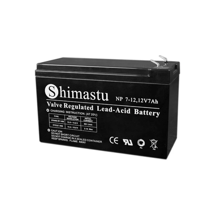 ভালভ নিয়ন্ত্রিত লিড অ্যাসিড ব্যাটারি 12V 7AH